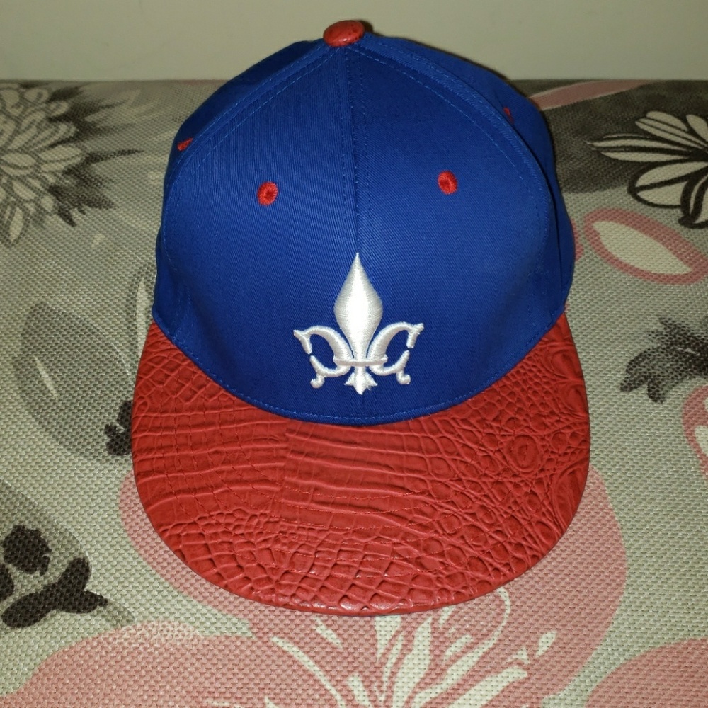 Colour Couture snakeskin (faux) baseball cap